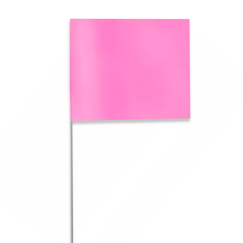 7242302 24 Inch Glo Pink Presco Stake Flags (2) 7242302 24 Inch Glo Pink Presco Stake Flags (2)