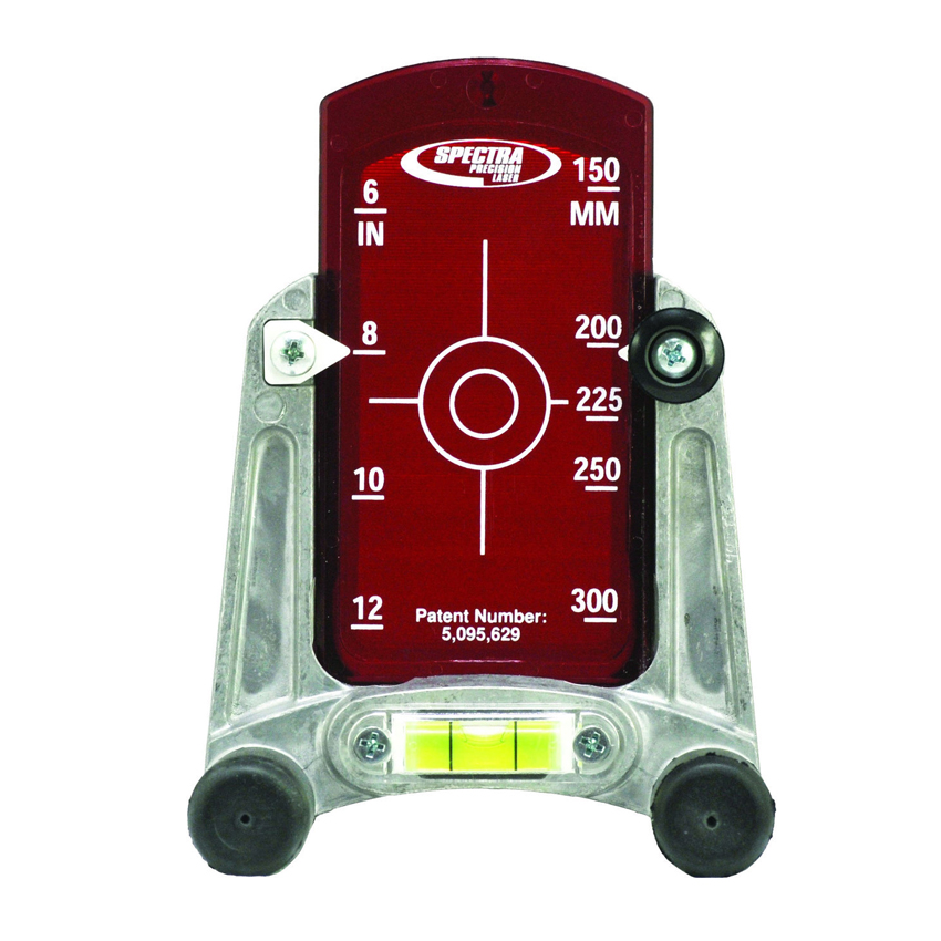 Spectra Precision Optically Enhanced Pipe Laser Target w/ 2 Elements