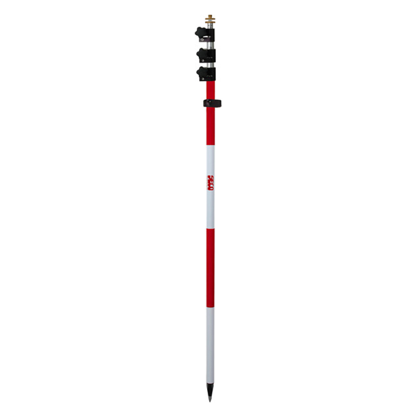 Seco 15.6 ft / 4.8m 4 Section Precise Twist Lock Prism Pole