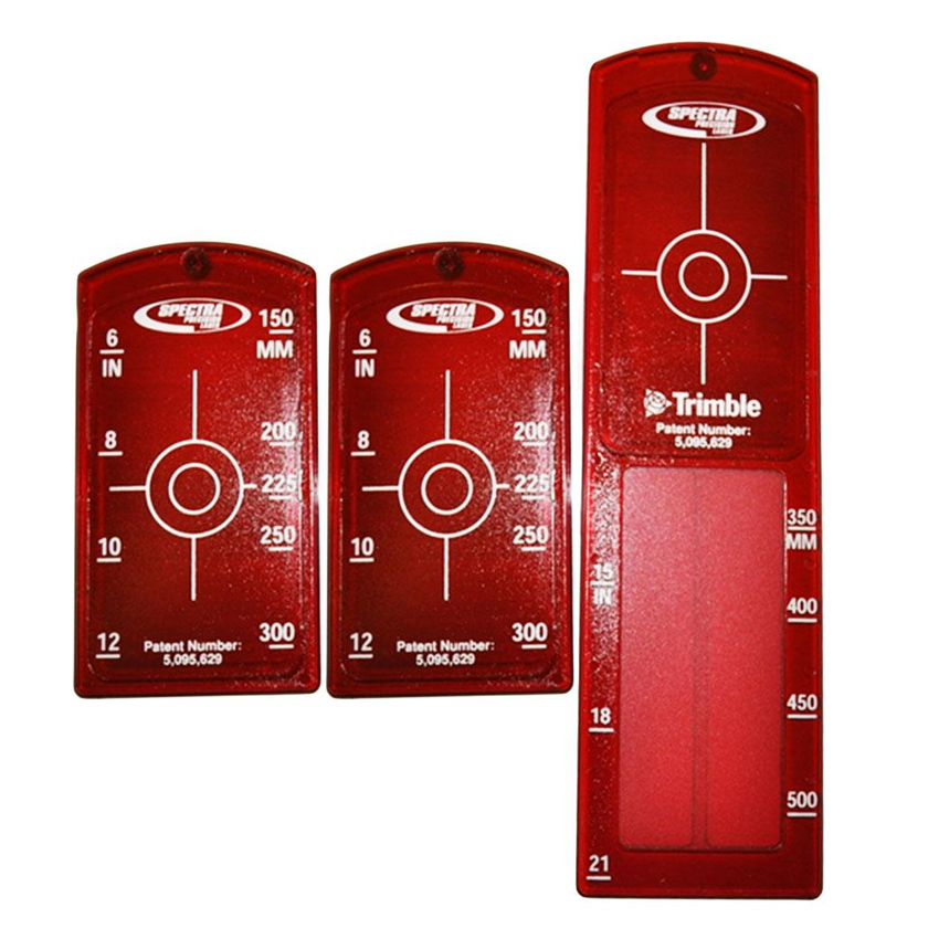 9561 Spectra Precision Set of Spare Pipe Laser Targets