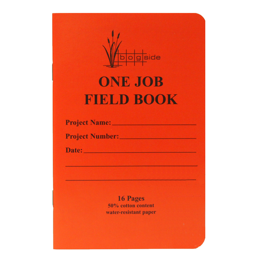 Bogside One Job Field Book (16 Pages)