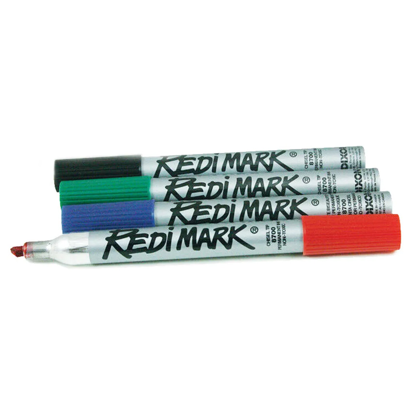 Dixon Industrial RediMark Metal Barrel Permanent Markers