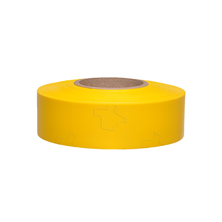 741215 Yellow Presco Texas Flagging Tape