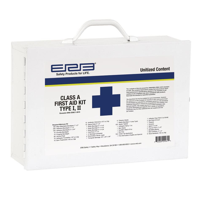 28889 ERB Class A First Aid Kit Metal Case