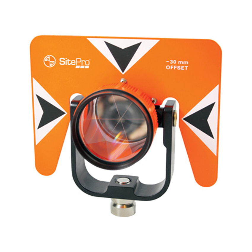 SitePro Metal Single Tilt Prism Mount and Yoke Only - Orange