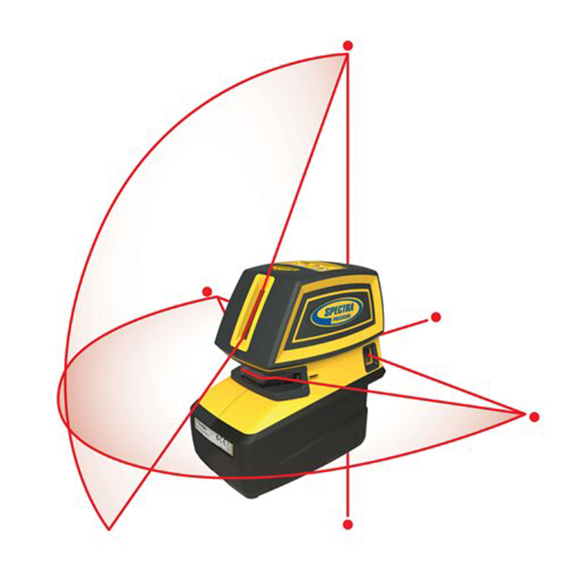 Spectra Precision LT52R Point And Crossline Laser