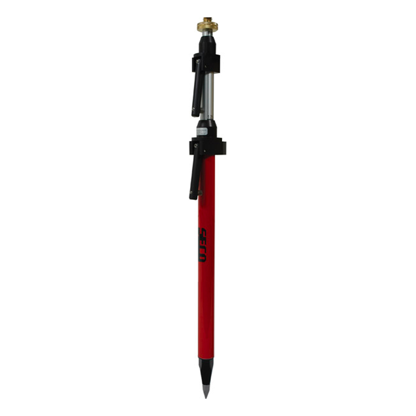 Seco 4.8 ft / 1.48m Precise Quick Release Mini Prism Pole