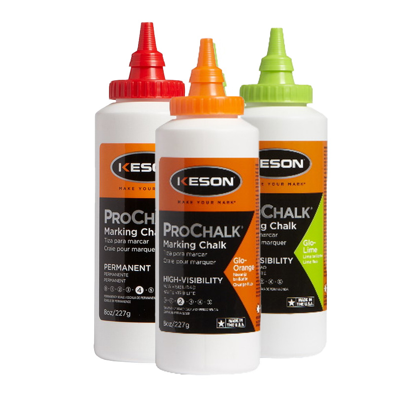 Keson ProChalk Semi-Permanent Marking Chalk