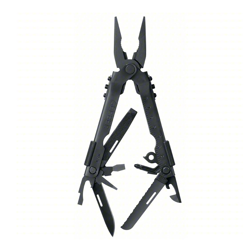 Gerber One-Hand Opening Compact Sport Multi-Plier w/ Sheath - BLACK