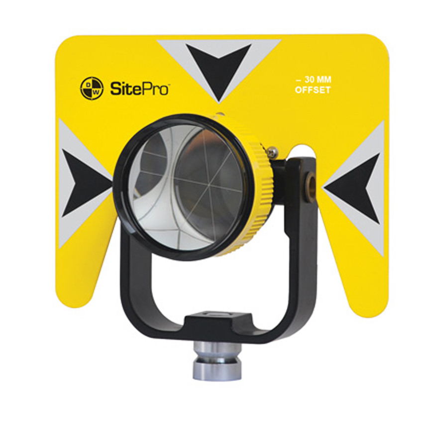 031012Y SitePro Metal Single Tilt Prism Mount and Yoke Yellow