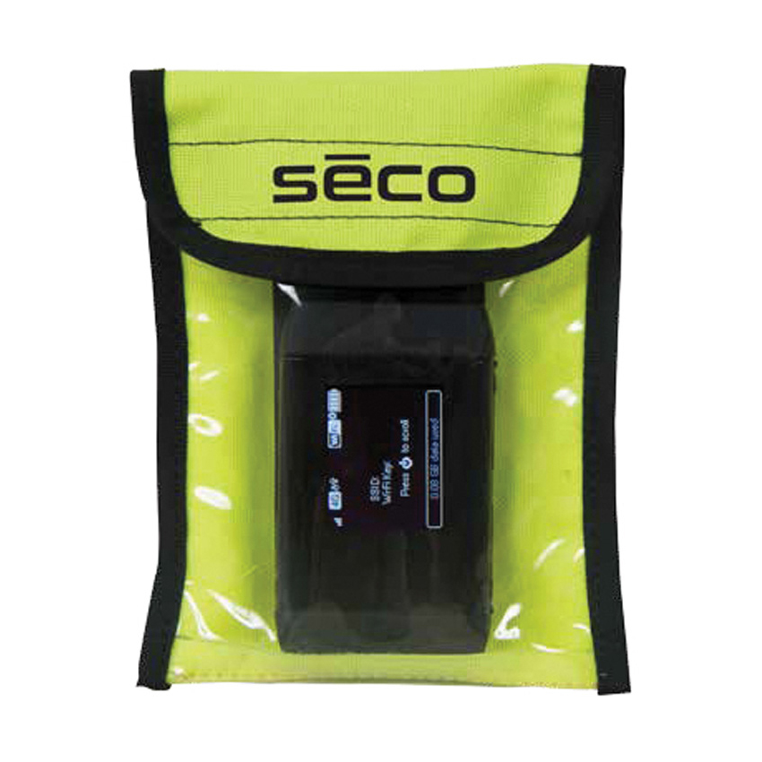 814340FLY SECO MiFi Hotspot Case Flo Yellow Color