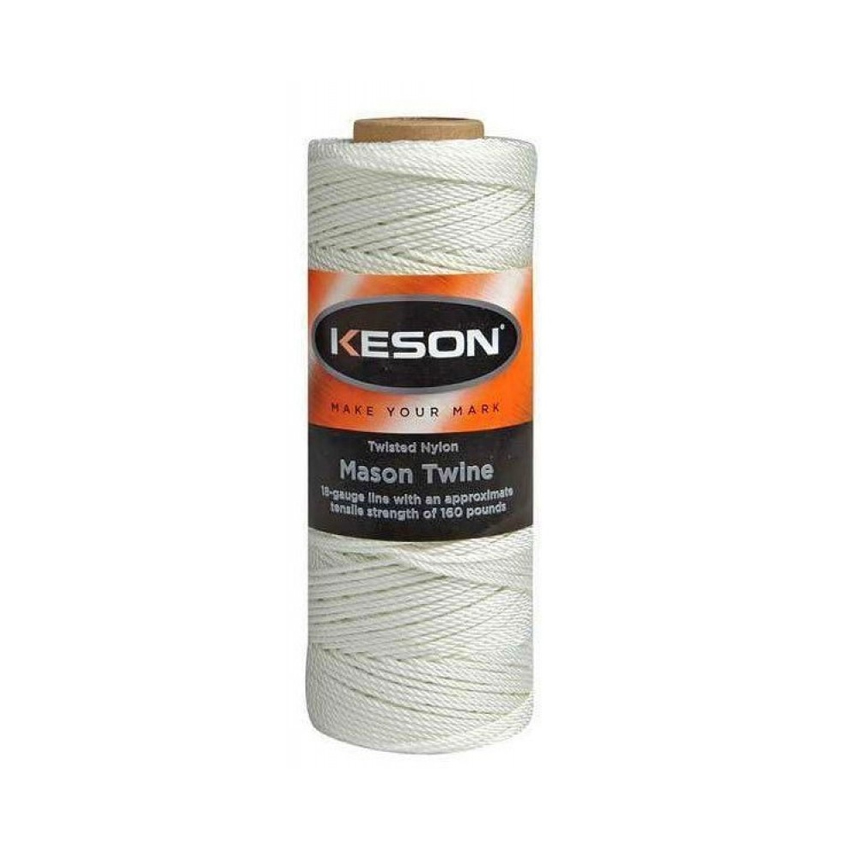 WB250 White Keson Braided Mason Twine