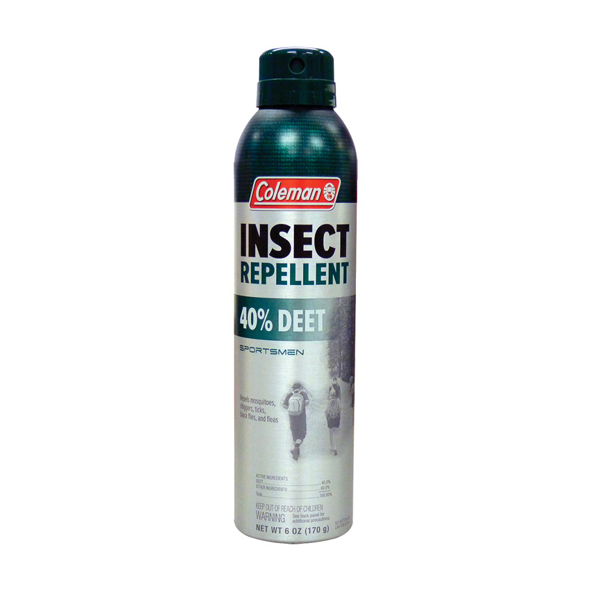 Coleman 40% Deet Insect Repellent 6 oz. Aero.