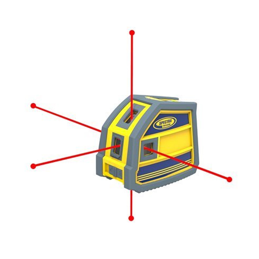 Spectra Precision LP51 5 Point Red Beam Laser Level