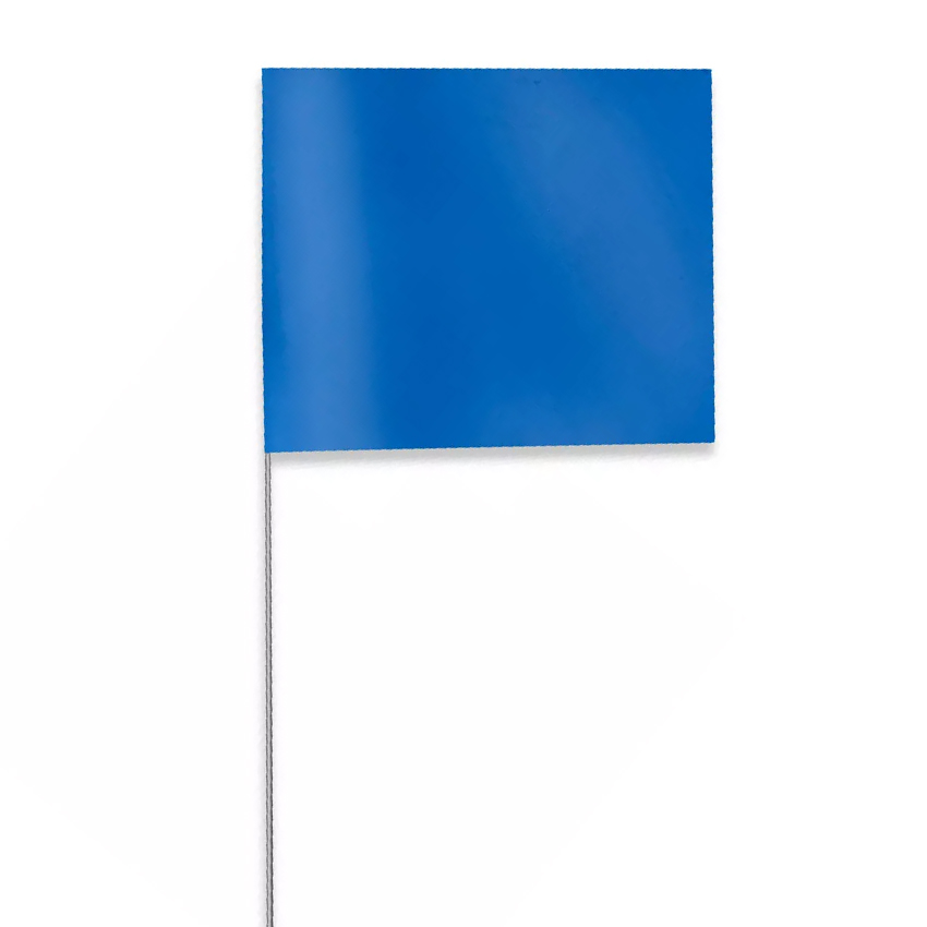 7242304 24 Inch Blue Presco Stake Flags