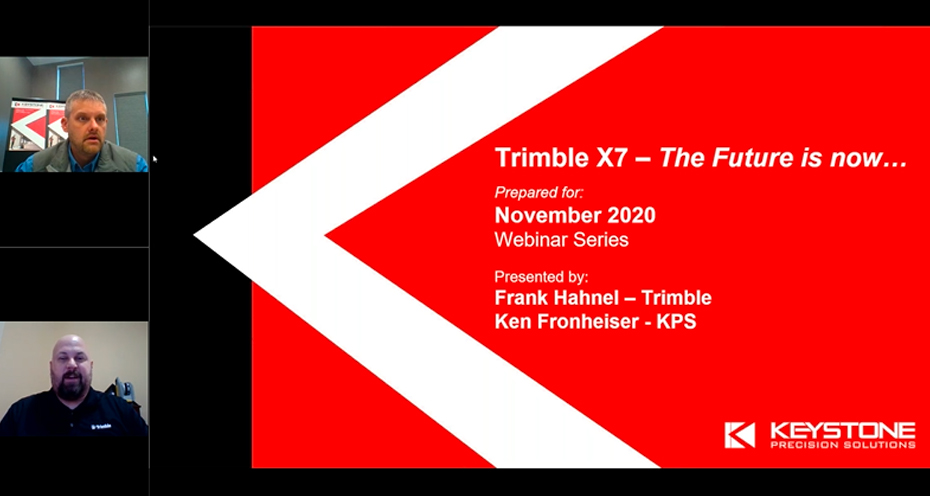 Trimble X7 - The future is now...