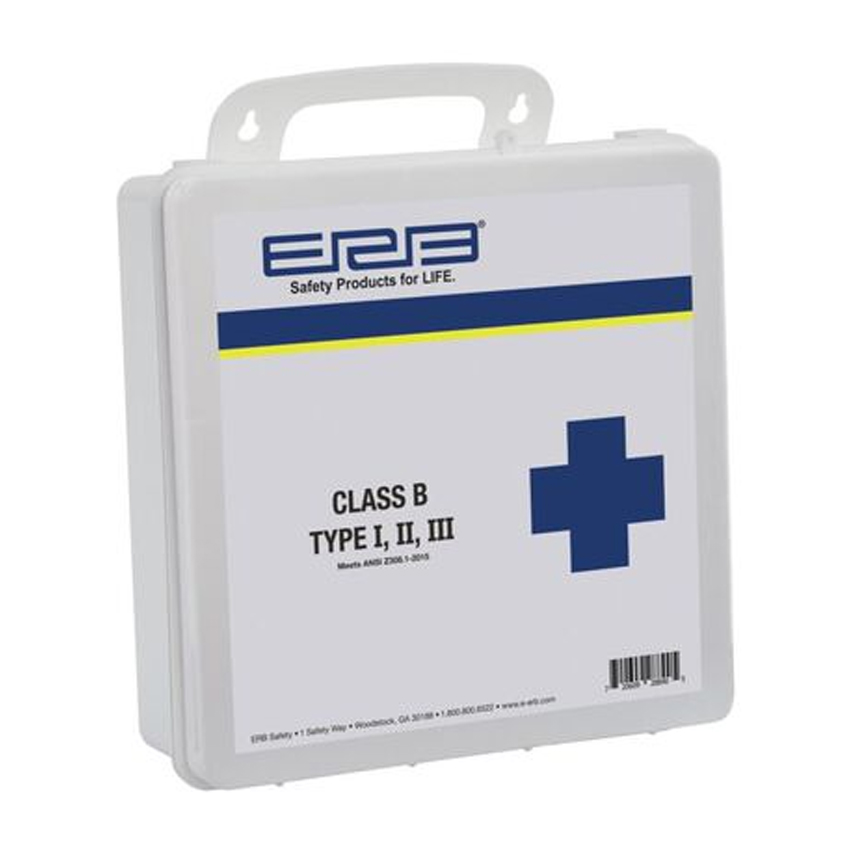 ERB Class B First Aid Kit - Plastic Case