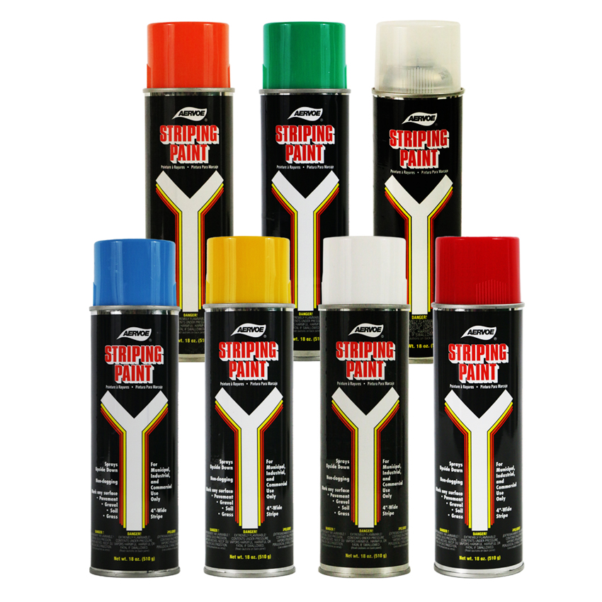 Aervoe Striping Solvent-Based Paint