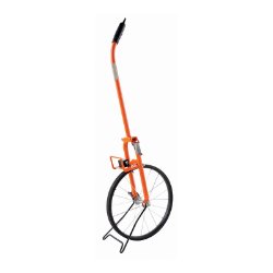 Keson 4' Professional Metal Measuring Wheel- 15.5" Diameter, 4' Circumference, Ft.
